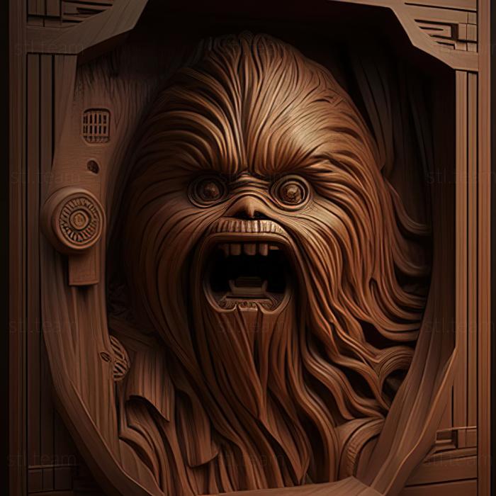 3D model Wookiee (STL)